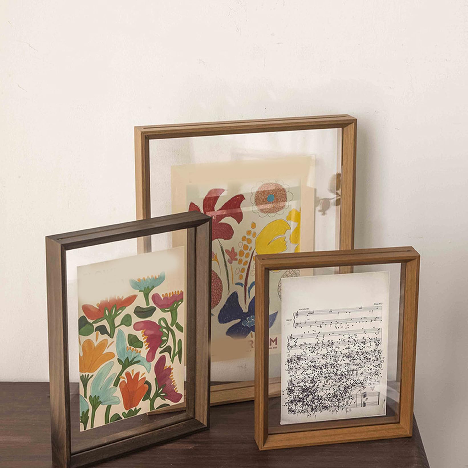 Amazon.co.jp: [LSDZW] 木製フレーム A3 額縁 おしゃれ フレーム